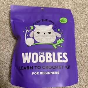 Brand new sealed The Woobles Crochet Kit Andy the Owl